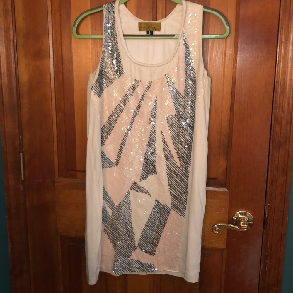 Nicole Miller Sparkle Mini Dress
